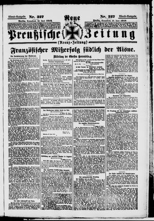 Neue preußische Zeitung vom 29.06.1918