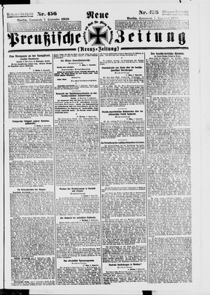 Neue preußische Zeitung vom 07.09.1918