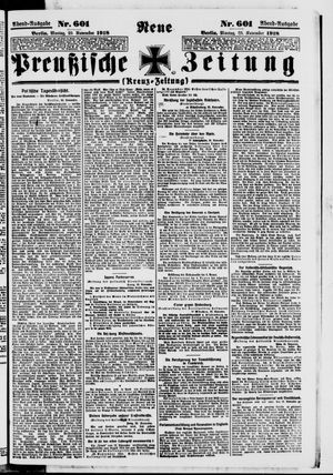 Neue preußische Zeitung vom 25.11.1918