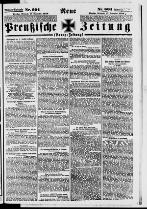 Neue preußische Zeitung vom 27.11.1918