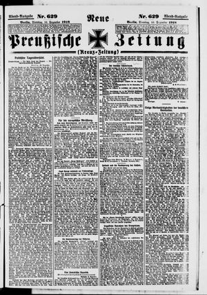 Neue preußische Zeitung vom 10.12.1918