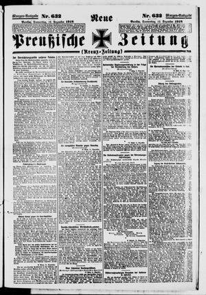 Neue preußische Zeitung vom 12.12.1918
