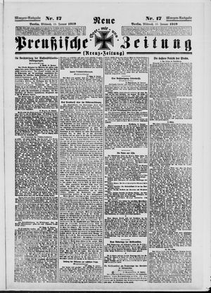 Neue preußische Zeitung vom 15.01.1919