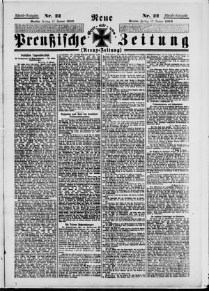 Neue preußische Zeitung vom 17.01.1919