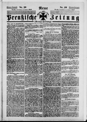 Neue preußische Zeitung vom 18.01.1919
