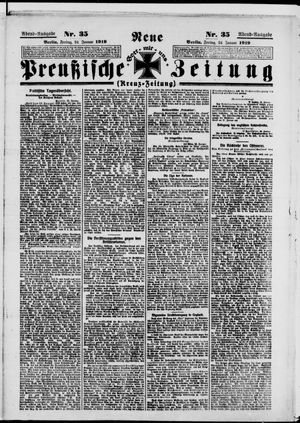 Neue preußische Zeitung vom 24.01.1919