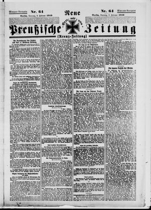 Neue preußische Zeitung vom 09.02.1919