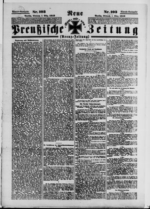 Neue preußische Zeitung vom 05.03.1919