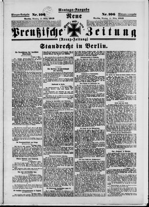 Neue preußische Zeitung vom 10.03.1919