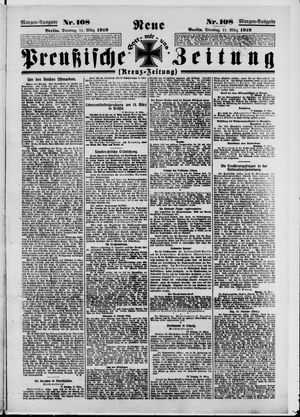 Neue preußische Zeitung vom 11.03.1919
