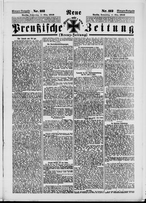 Neue preußische Zeitung vom 13.03.1919