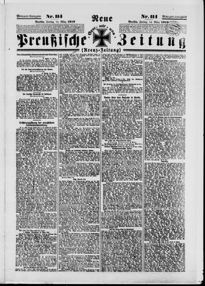 Neue preußische Zeitung vom 14.03.1919