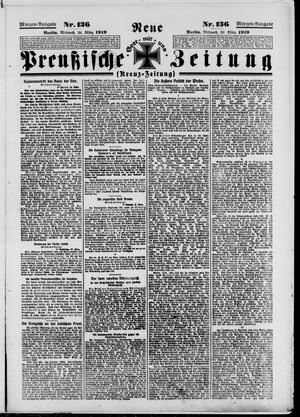 Neue preußische Zeitung vom 26.03.1919