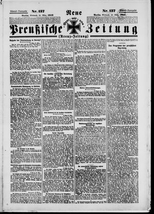 Neue preußische Zeitung vom 26.03.1919