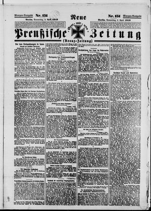 Neue preußische Zeitung vom 03.04.1919