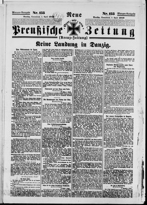 Neue preußische Zeitung vom 05.04.1919