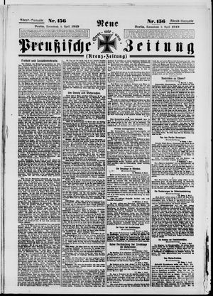 Neue preußische Zeitung vom 05.04.1919