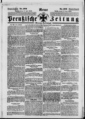 Neue preußische Zeitung vom 25.04.1919