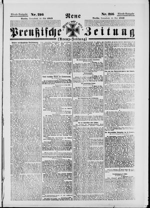 Neue preußische Zeitung vom 10.05.1919