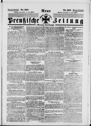 Neue preußische Zeitung vom 15.05.1919
