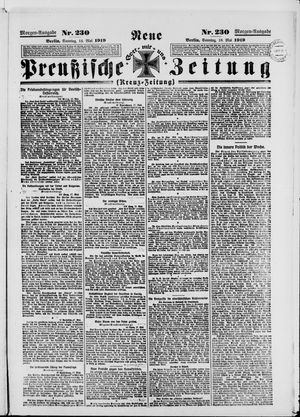 Neue preußische Zeitung vom 18.05.1919