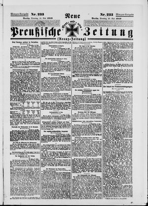 Neue preußische Zeitung vom 20.05.1919