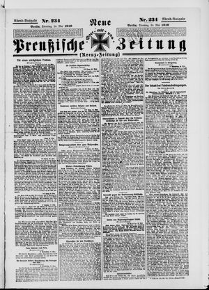 Neue preußische Zeitung vom 20.05.1919