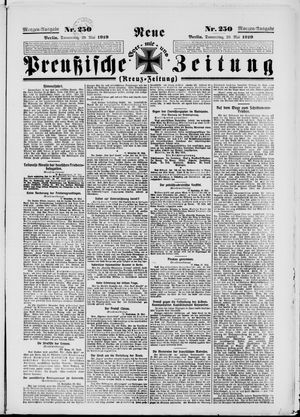 Neue preußische Zeitung vom 29.05.1919