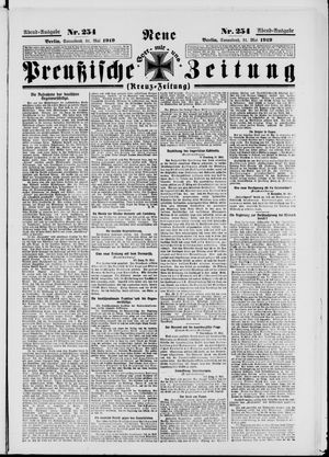 Neue preußische Zeitung vom 31.05.1919