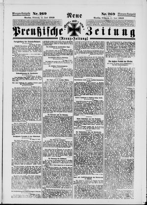 Neue preußische Zeitung vom 11.06.1919