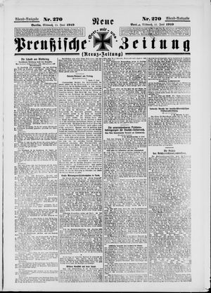 Neue preußische Zeitung vom 11.06.1919