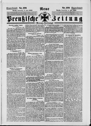 Neue preußische Zeitung vom 12.06.1919