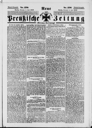 Neue preußische Zeitung vom 18.06.1919