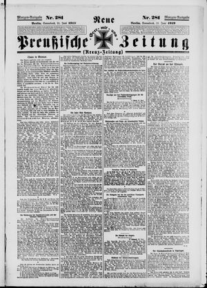 Neue preußische Zeitung vom 21.06.1919