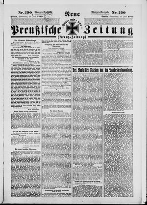 Neue preußische Zeitung vom 26.06.1919