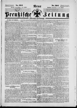 Neue preußische Zeitung vom 03.07.1919