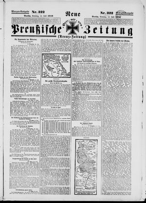 Neue preußische Zeitung vom 13.07.1919