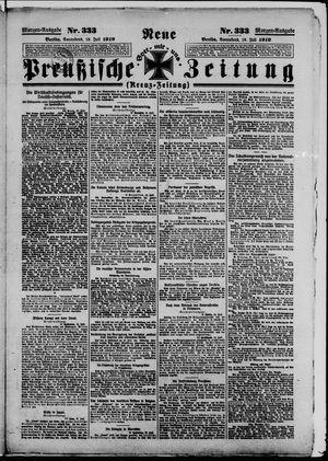 Neue preußische Zeitung vom 19.07.1919
