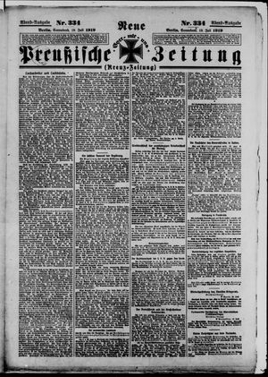 Neue preußische Zeitung vom 19.07.1919