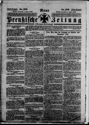 Neue preußische Zeitung vom 09.08.1919