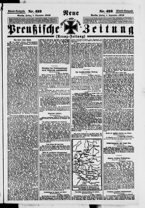 Neue preußische Zeitung vom 05.09.1919