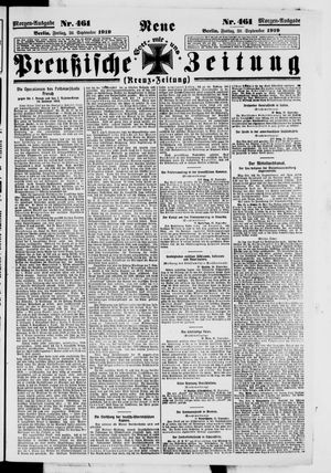 Neue preußische Zeitung vom 26.09.1919