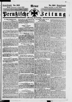 Neue preußische Zeitung vom 30.10.1919