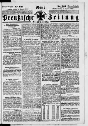 Neue preußische Zeitung vom 23.12.1919