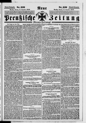 Neue preußische Zeitung vom 29.12.1919