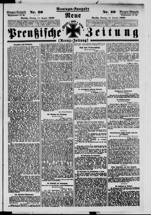 Neue preußische Zeitung vom 12.01.1920