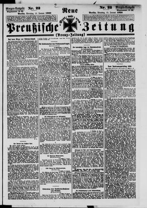 Neue preußische Zeitung vom 13.01.1920