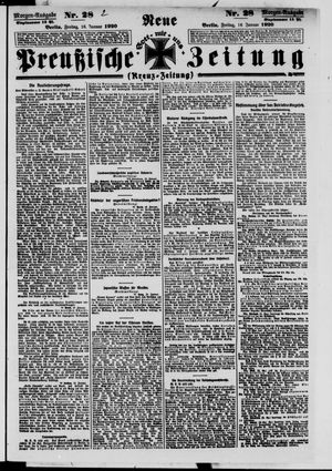 Neue preußische Zeitung vom 16.01.1920