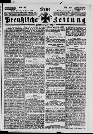 Neue preußische Zeitung vom 29.01.1920