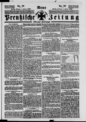 Neue preußische Zeitung vom 11.02.1920